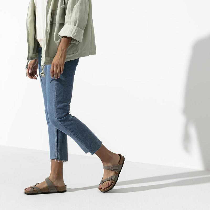 Birkenstock Birkibuc Mayari Dame Grå | NO 137YXF